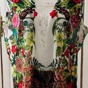 i♥️Alberto Makali Tank Top Lace Sequence XL